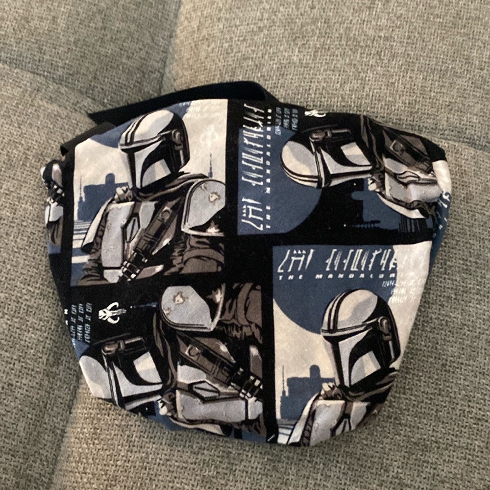 Mandalorian ponytail scrub cap